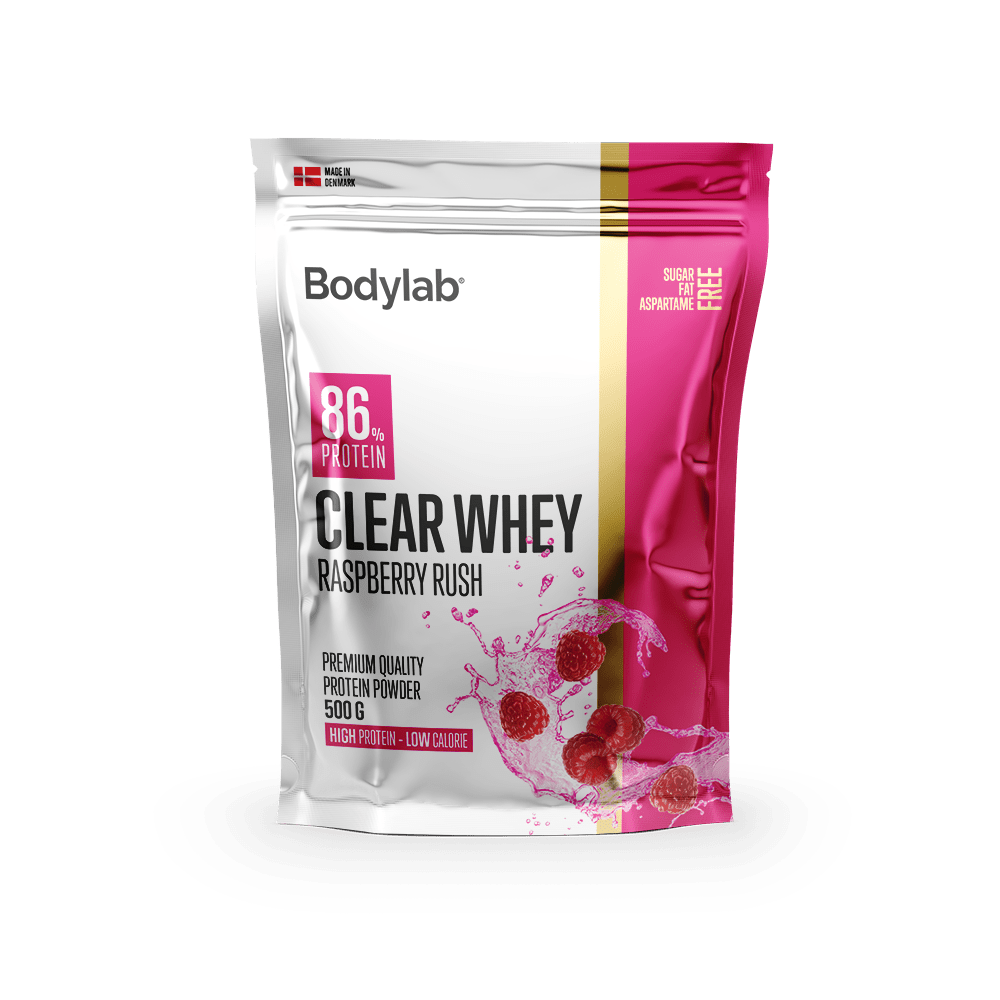BodyLab Clear Whey Rasberry Rush Proteinpulver (500g) BodyLab