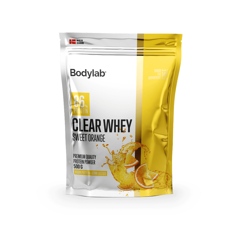 BodyLab Clear Whey Sweet Orange Proteinpulver (500g) BodyLab