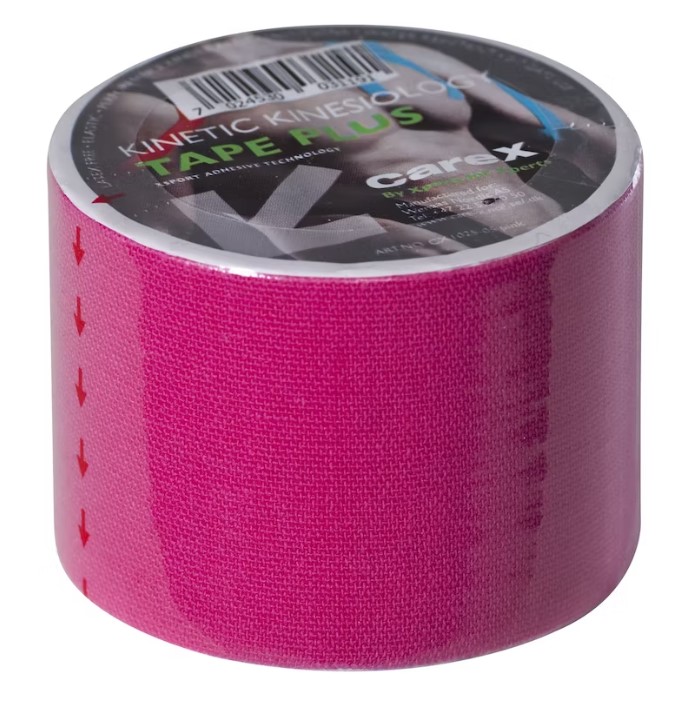 CareX Kinetic Kinesiology Tape Pink Pink Tilbehør